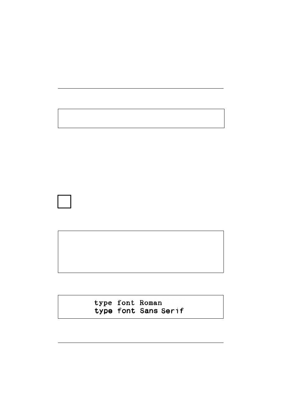 Selecting the lq type font | Tally Genicom T5023+ User Manual | Page 106 / 404