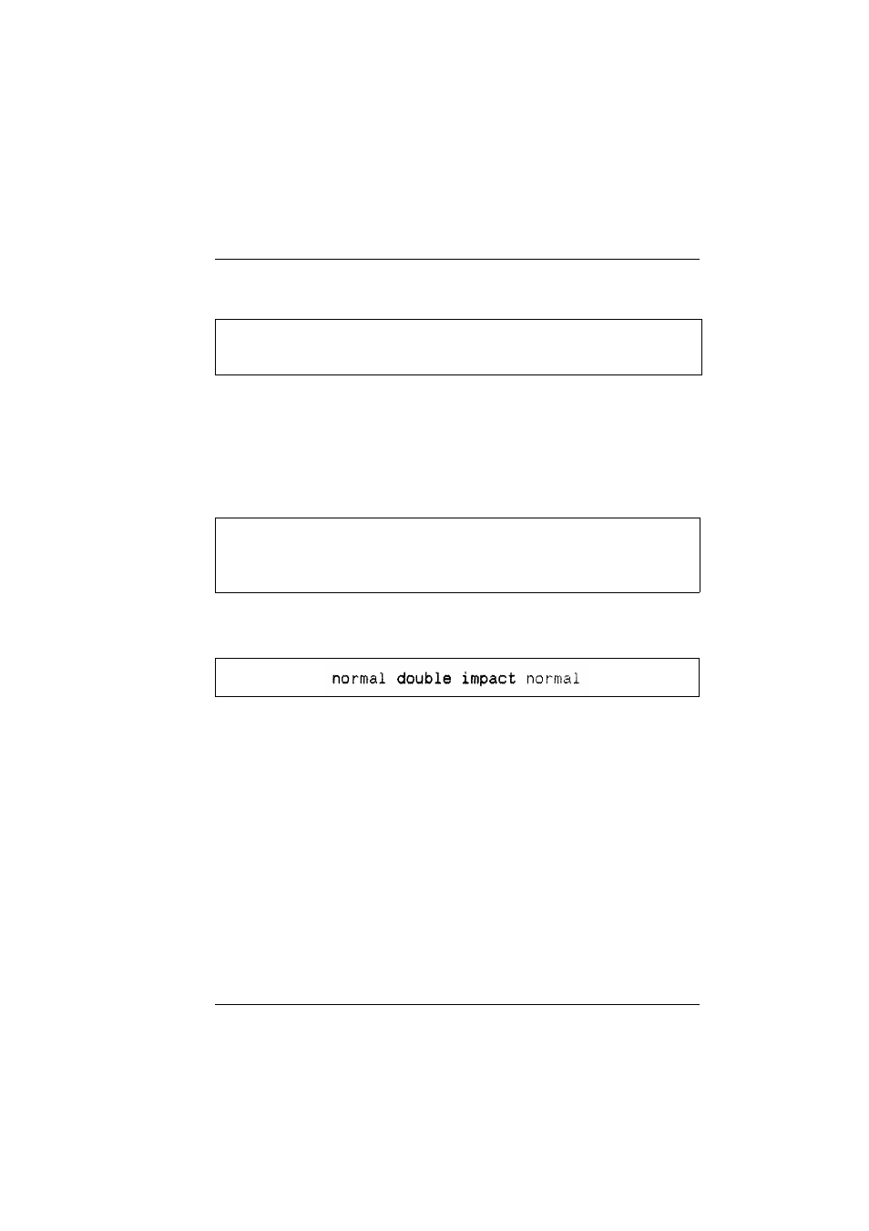 Switching off double impact print | Tally Genicom T5023+ User Manual | Page 123 / 404