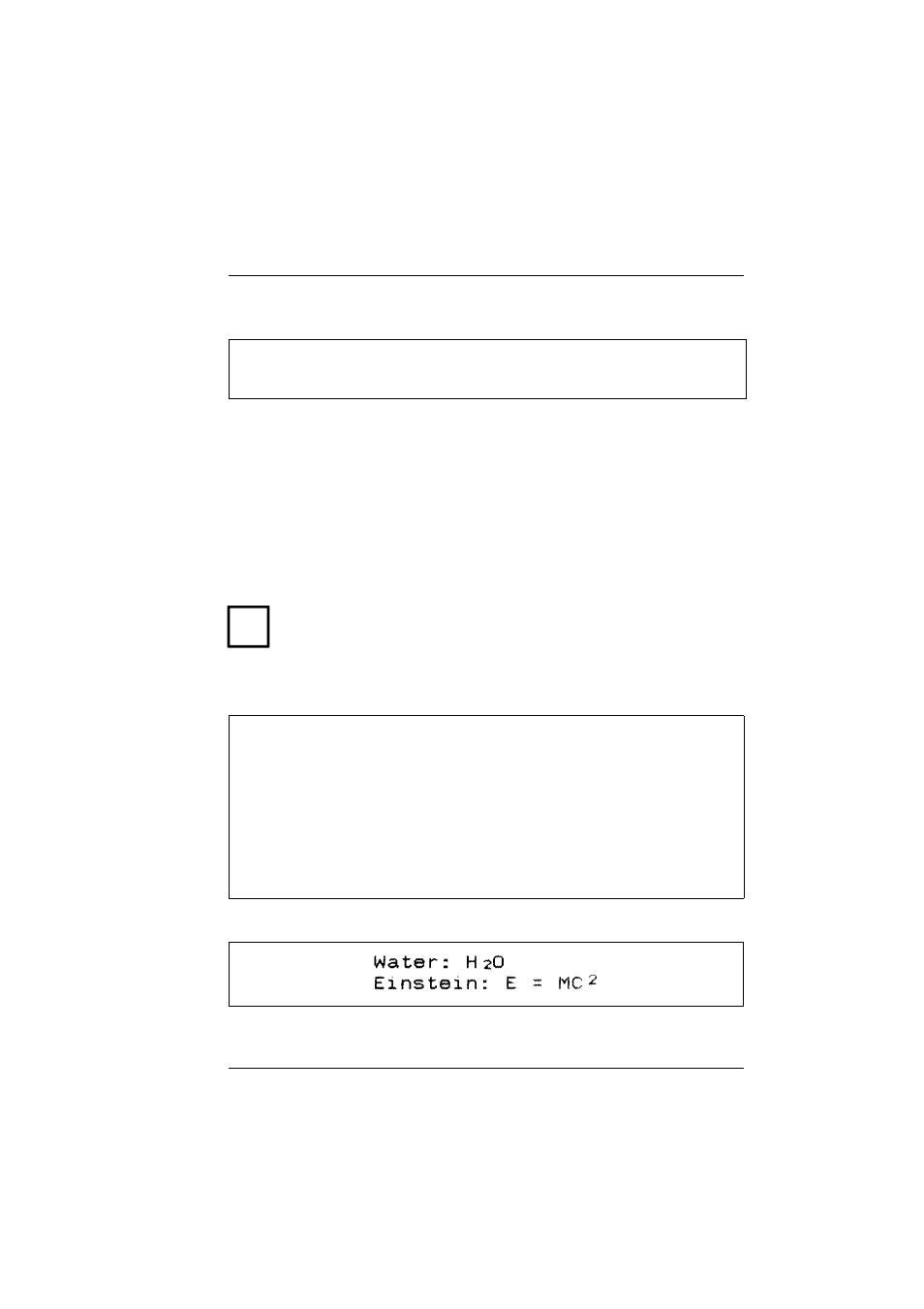 Switching on superscript/subscript | Tally Genicom T5023+ User Manual | Page 125 / 404