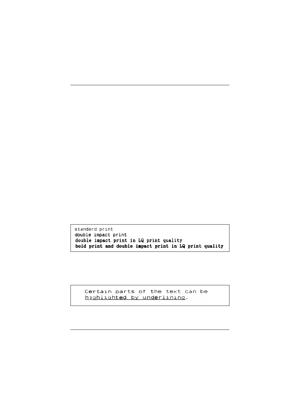 Highlighting text | Tally Genicom T5023+ User Manual | Page 31 / 404