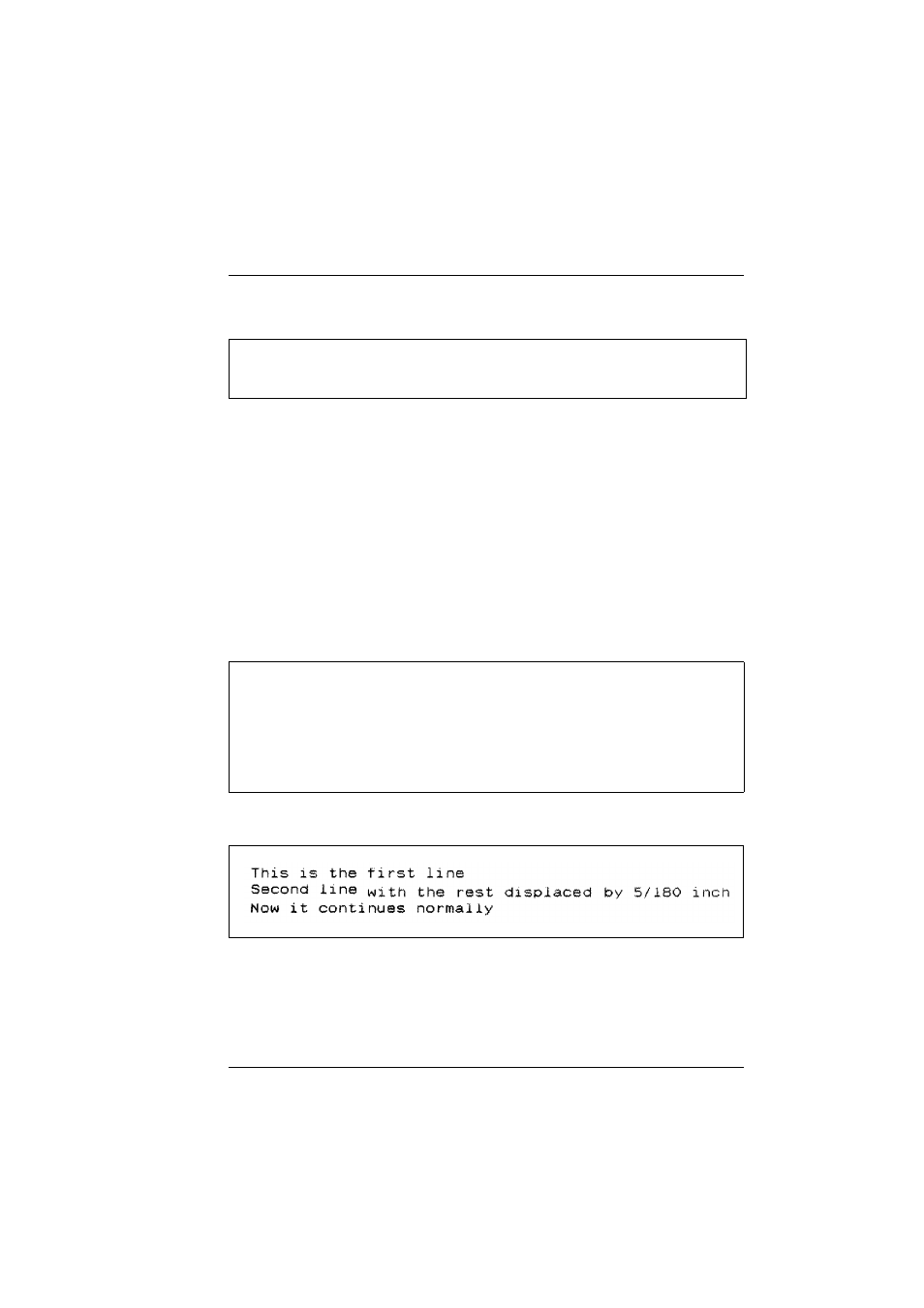 Carrying out an n/ 180 inch line feed | Tally Genicom T5023+ User Manual | Page 67 / 404