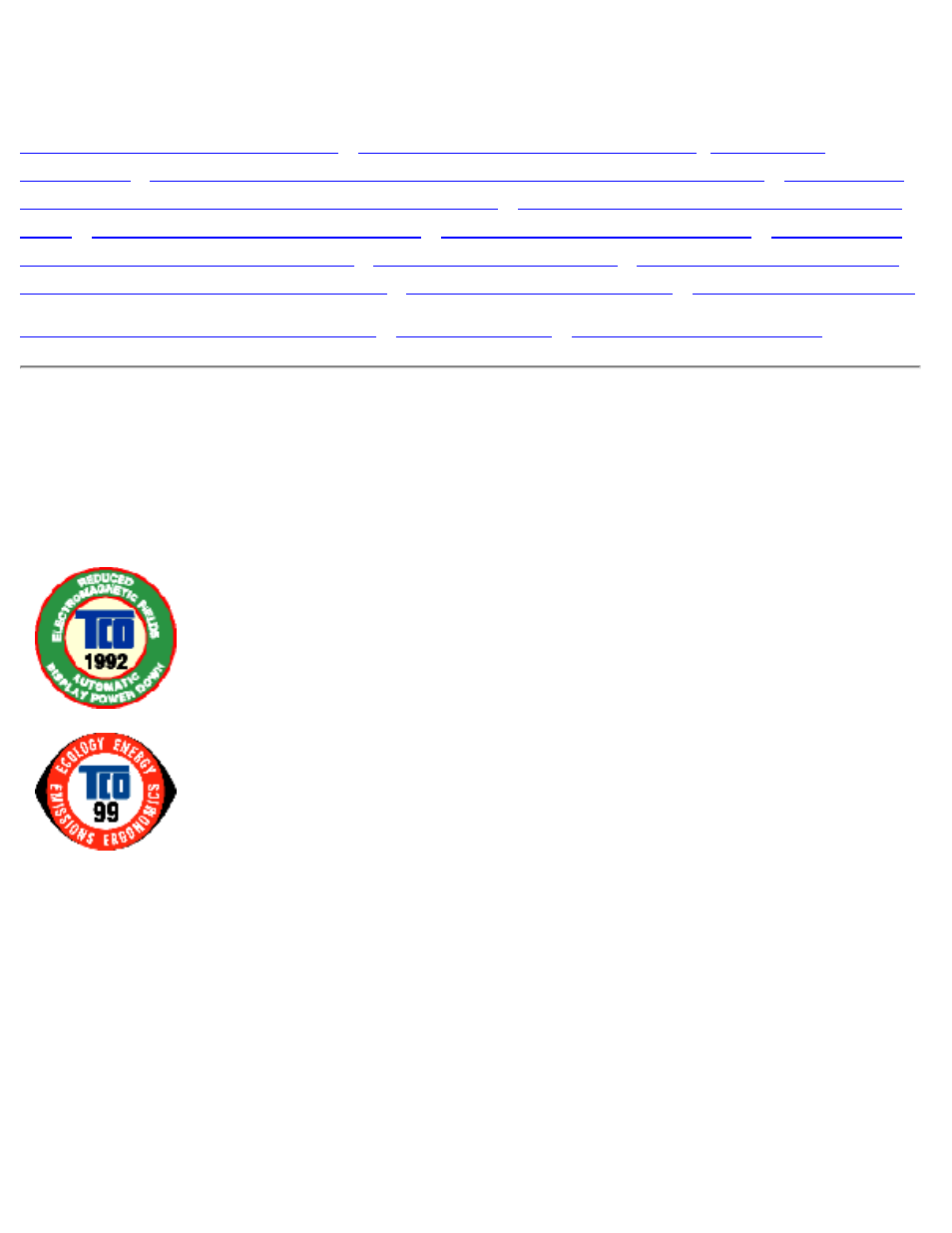 Regulatory information | Tally Genicom 107B User Manual | Page 5 / 93