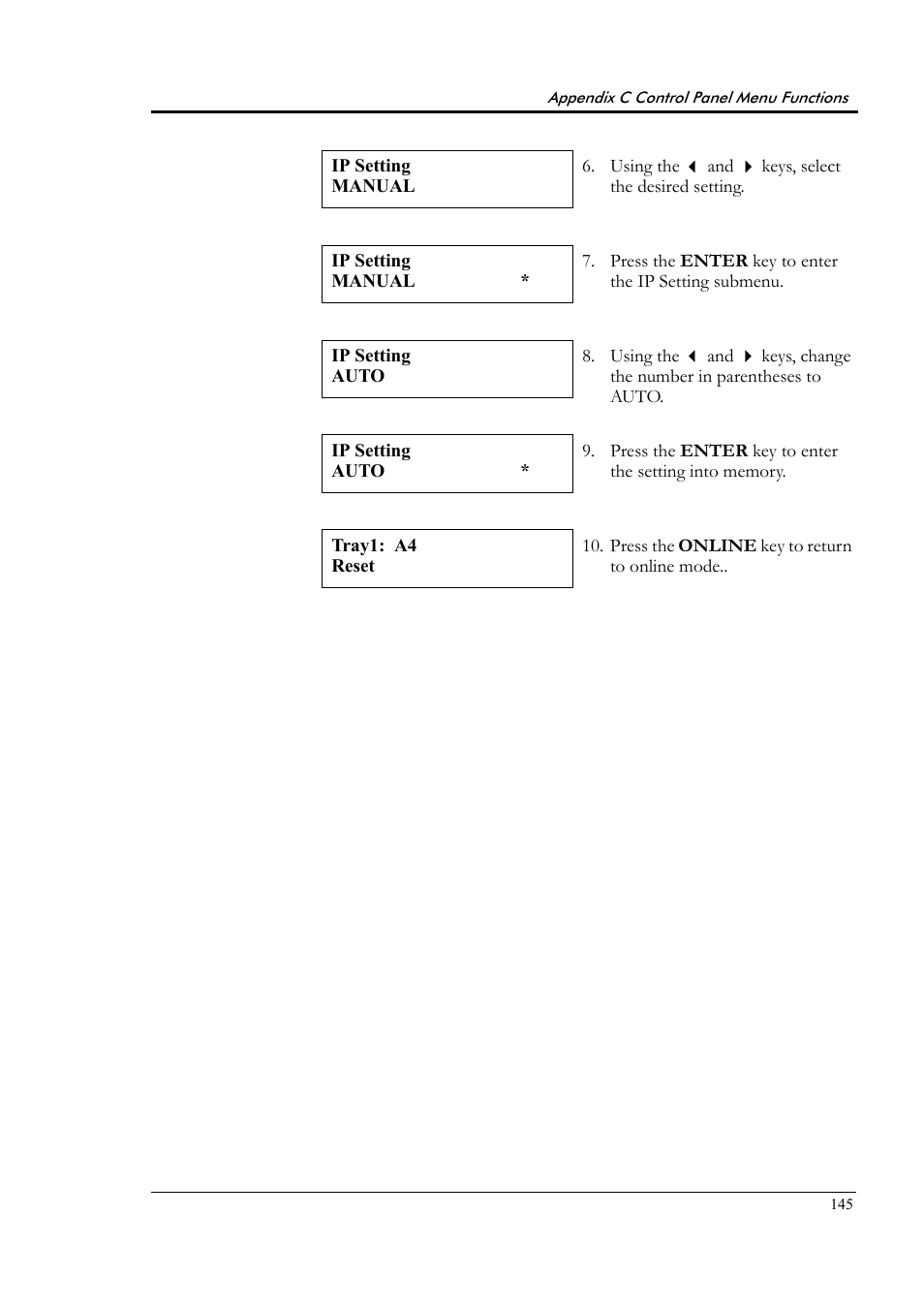 Tally Genicom Tally Colour Laser T8006e User Manual | Page 153 / 200