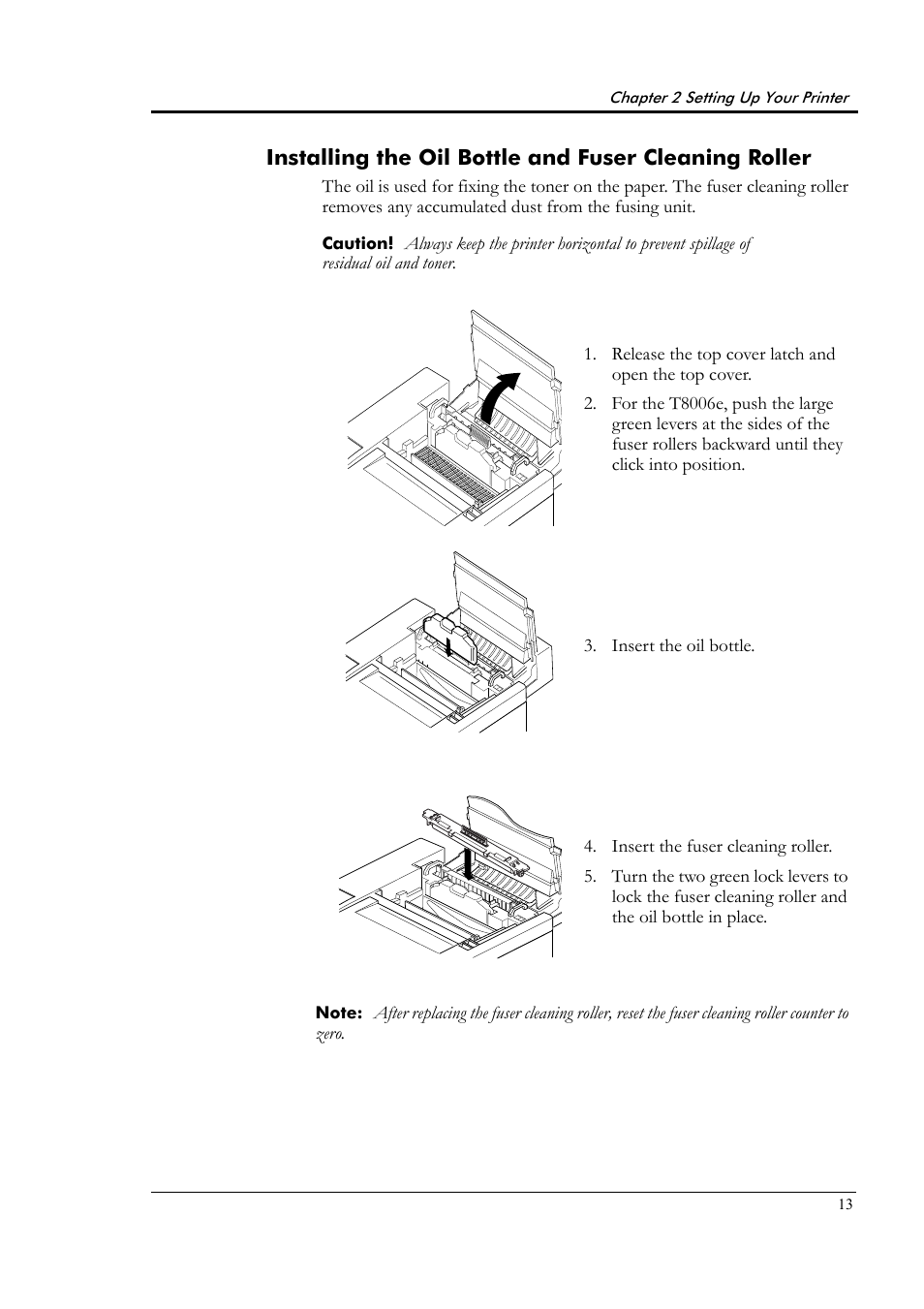 Tally Genicom Tally Colour Laser T8006e User Manual | Page 21 / 200