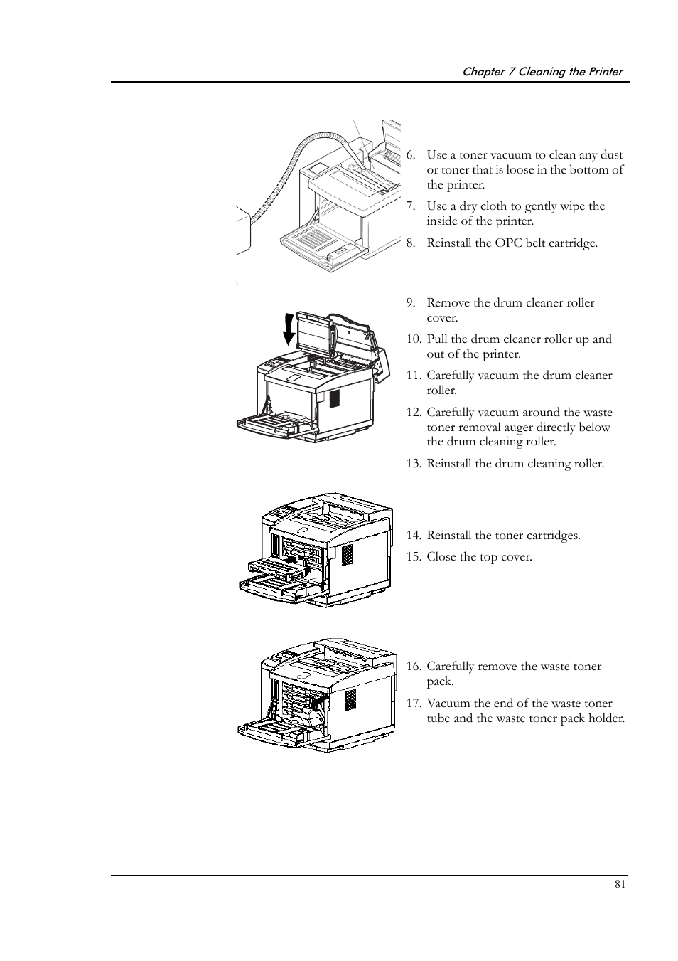 Tally Genicom Tally Colour Laser T8006e User Manual | Page 89 / 200