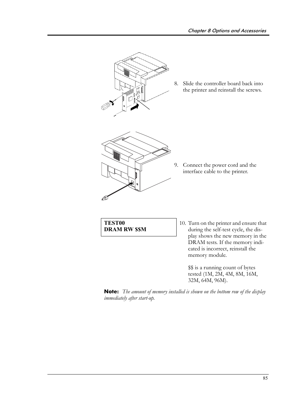 Tally Genicom Tally Colour Laser T8006e User Manual | Page 93 / 200