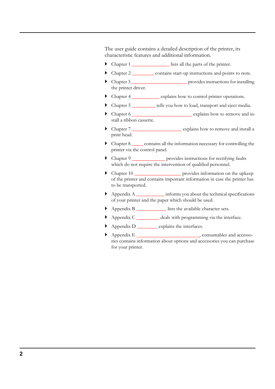 About this manual | Tally Genicom 5040 User Manual | Page 10 / 142