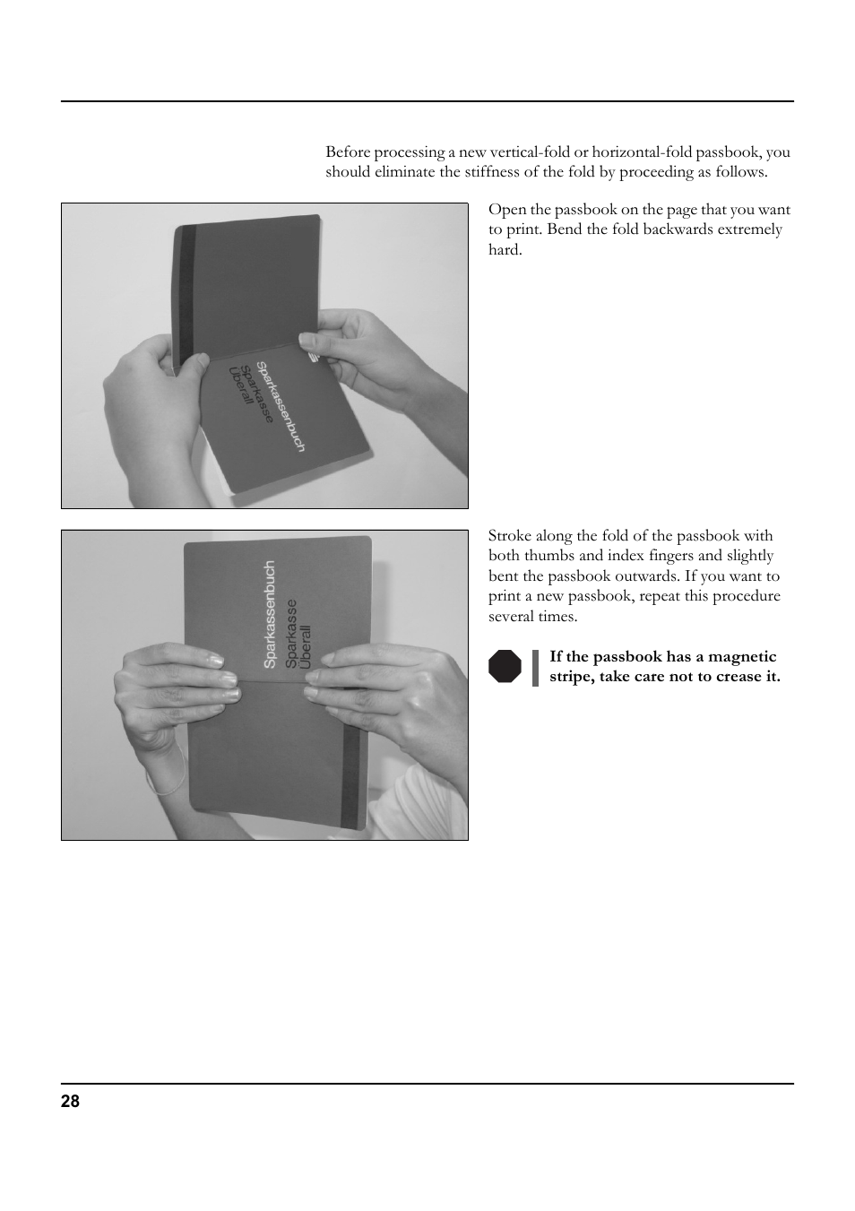 Inserting a passbook | Tally Genicom 5040 User Manual | Page 36 / 142