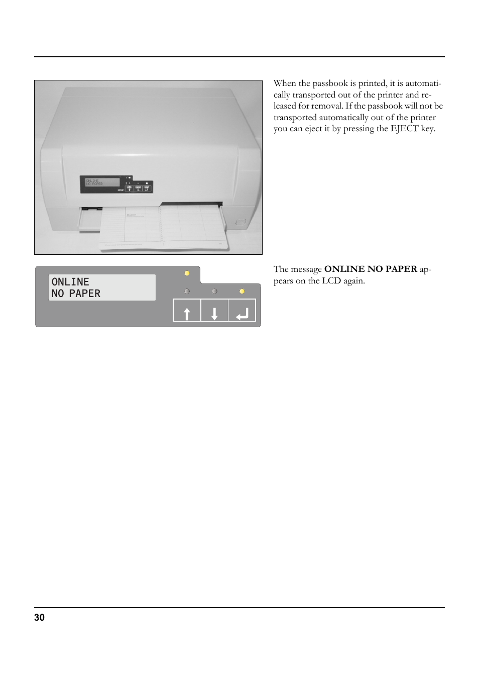 Online no paper | Tally Genicom 5040 User Manual | Page 38 / 142