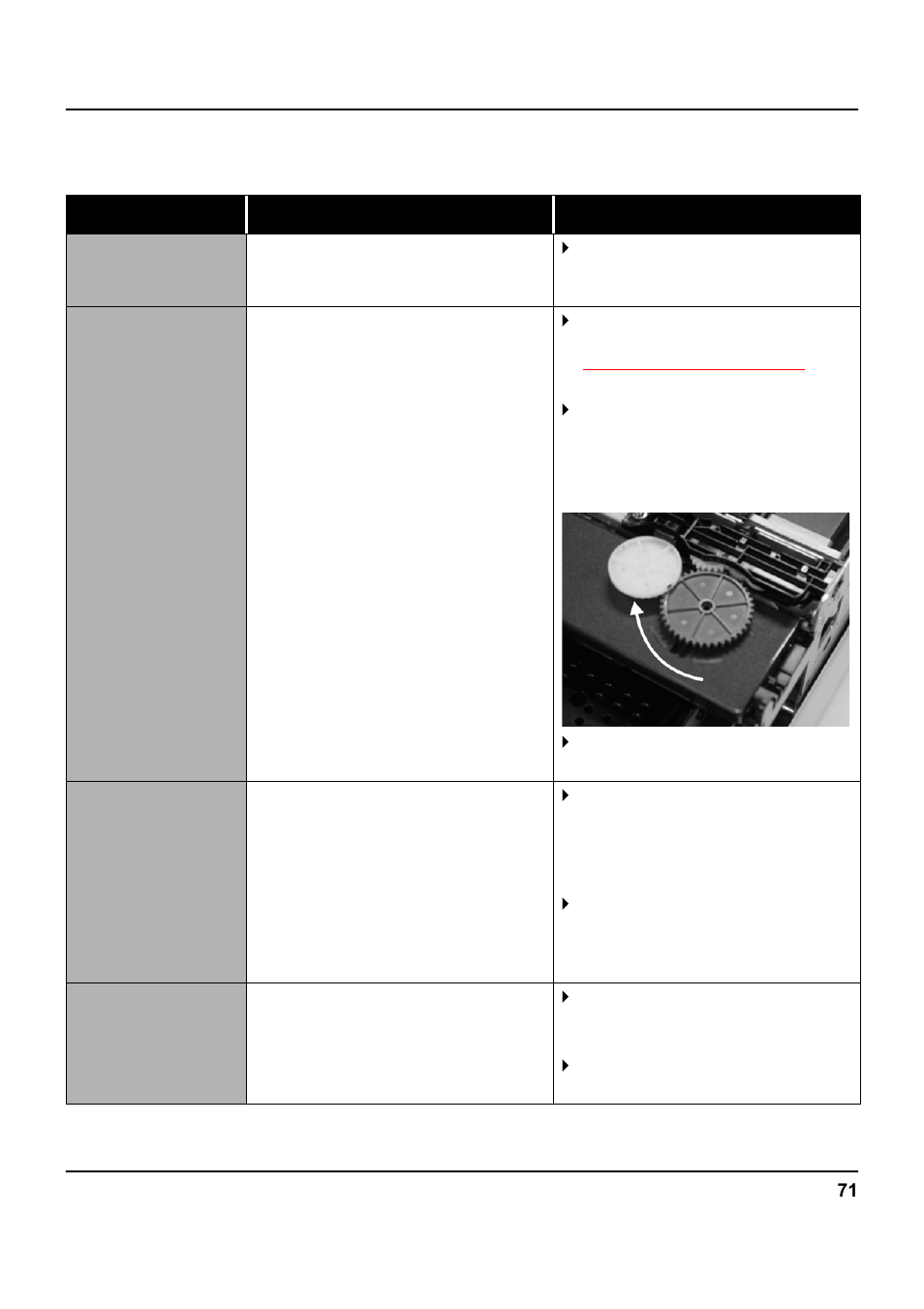 Recoverable errors, Print head hot error, Ribbon cassette error | Paper length error, Framing error (serial i/f) | Tally Genicom 5040 User Manual | Page 79 / 142