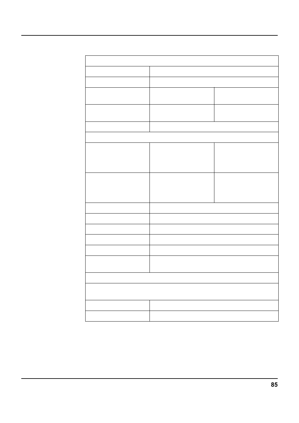 Paper specifications, R to the section | Tally Genicom 5040 User Manual | Page 93 / 142