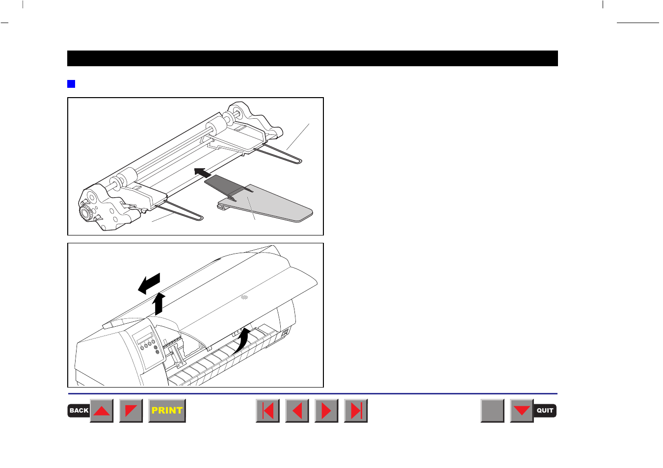 Installing the asf-f | Tally Genicom MATRIX PRINTER 2250 User Manual | Page 193 / 216