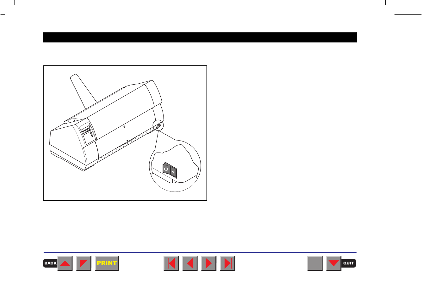 Switching on the printer | Tally Genicom MATRIX PRINTER 2250 User Manual | Page 21 / 216