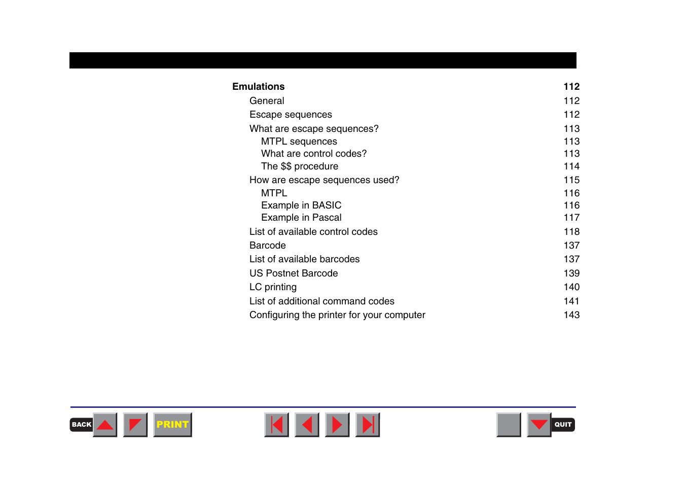 Tally Genicom MATRIX PRINTER 2250 User Manual | Page 7 / 216