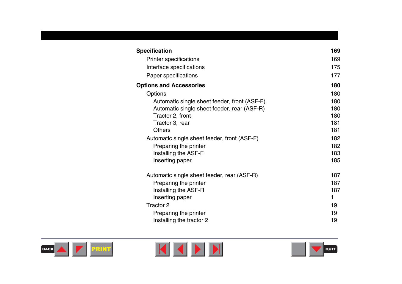 Tally Genicom MATRIX PRINTER 2250 User Manual | Page 9 / 216