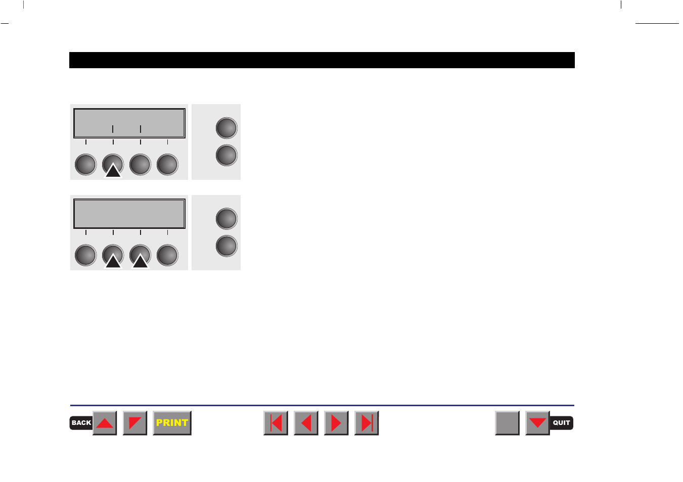 Left-hand area (leftzon) | Tally Genicom MATRIX PRINTER 2250 User Manual | Page 94 / 216