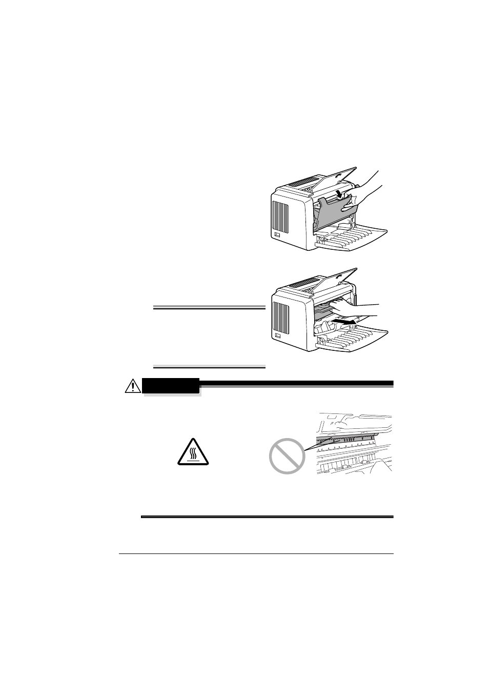 Pick-up roller, Caution | Tally Genicom 9316 User Manual | Page 51 / 80