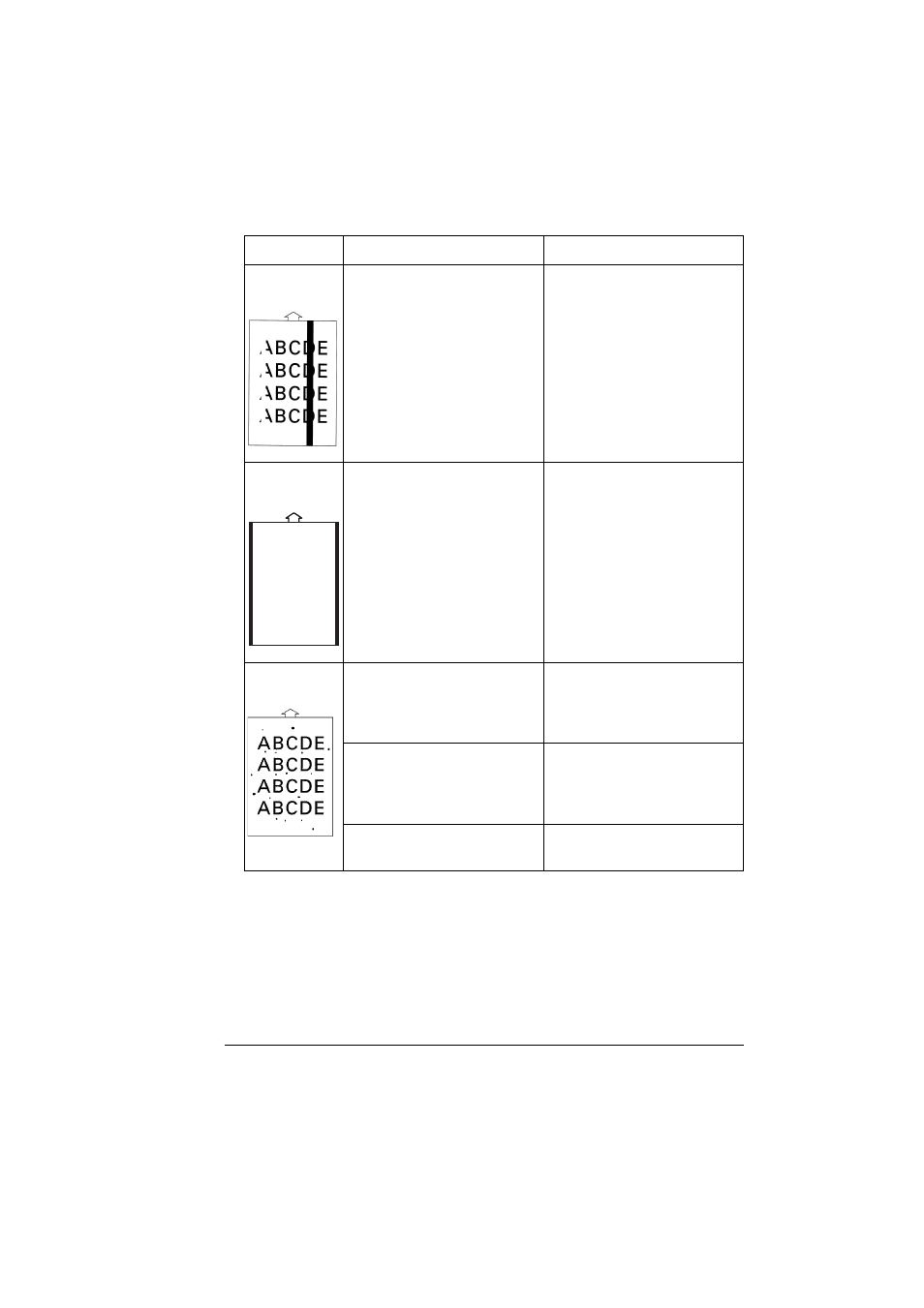Solving problems-printing quality 55 | Tally Genicom 9316 User Manual | Page 61 / 80