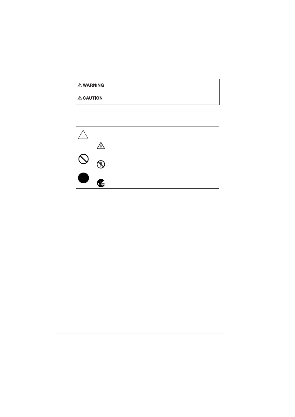 Meaning of symbols, Meaning of symbols 62, Safety information 62 | Tally Genicom 9316 User Manual | Page 68 / 80