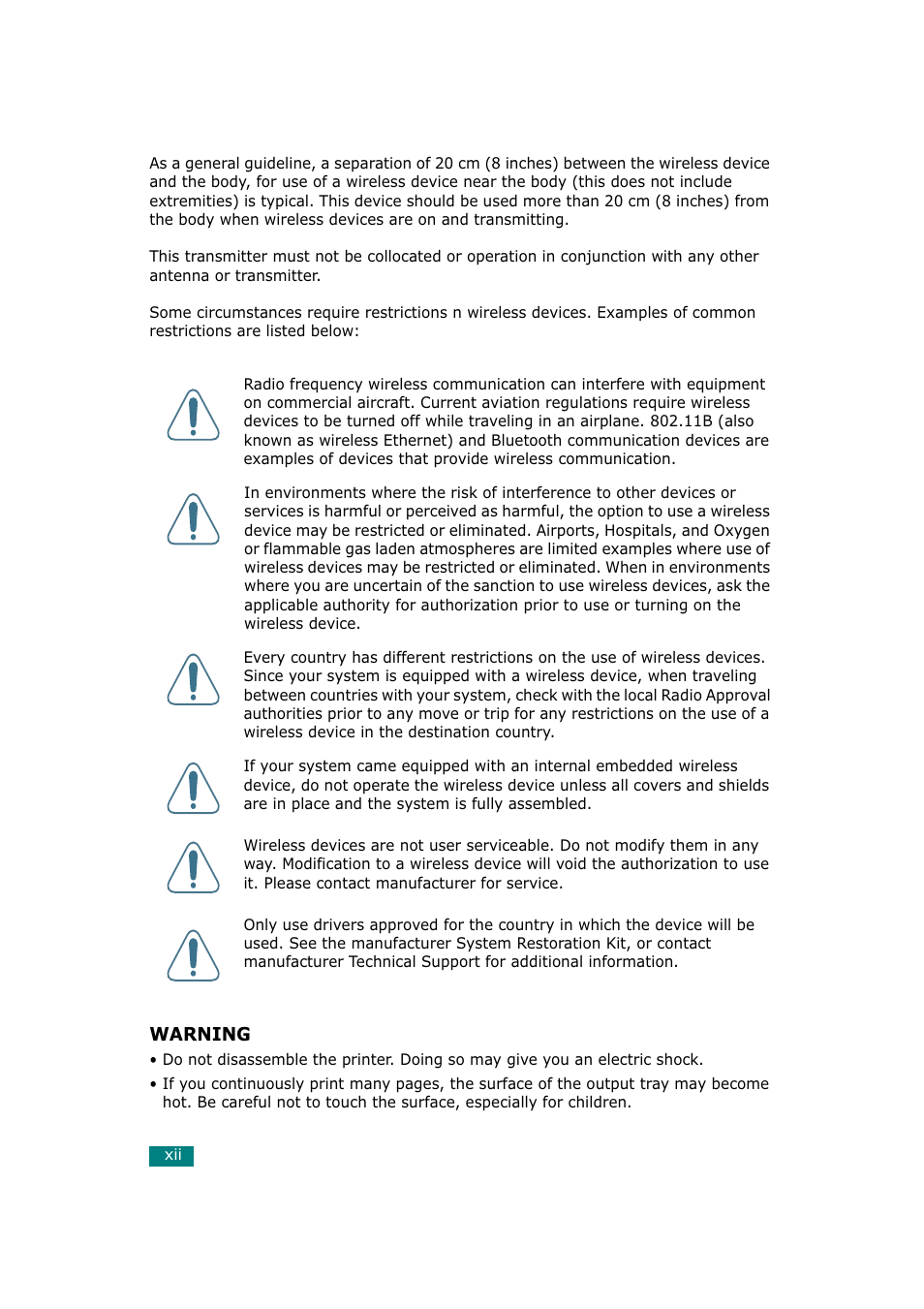 Tally Genicom Tally Mono Laser T9220 User Manual | Page 13 / 231