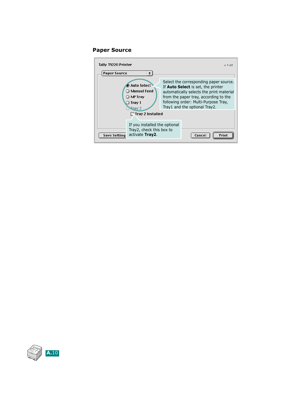 Tally Genicom Tally Mono Laser T9220 User Manual | Page 163 / 231