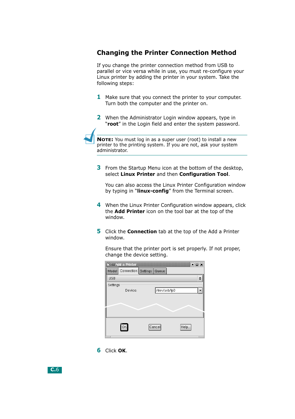 Changing the printer connection method | Tally Genicom Tally Mono Laser T9220 User Manual | Page 175 / 231