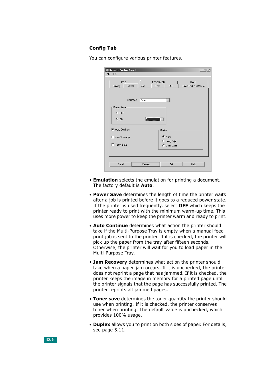 Tally Genicom Tally Mono Laser T9220 User Manual | Page 187 / 231