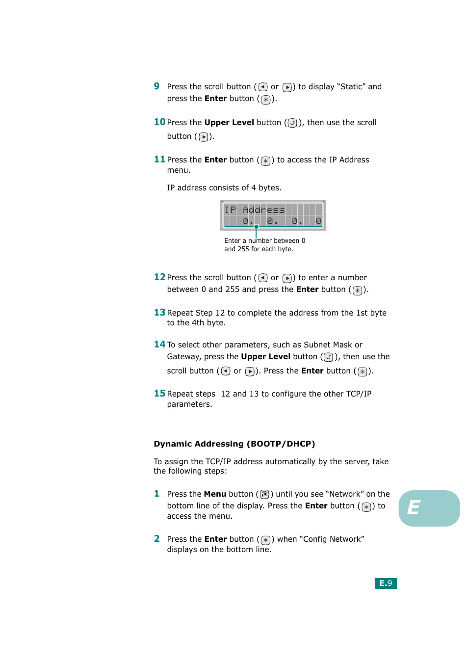 Tally Genicom Tally Mono Laser T9220 User Manual | Page 202 / 231