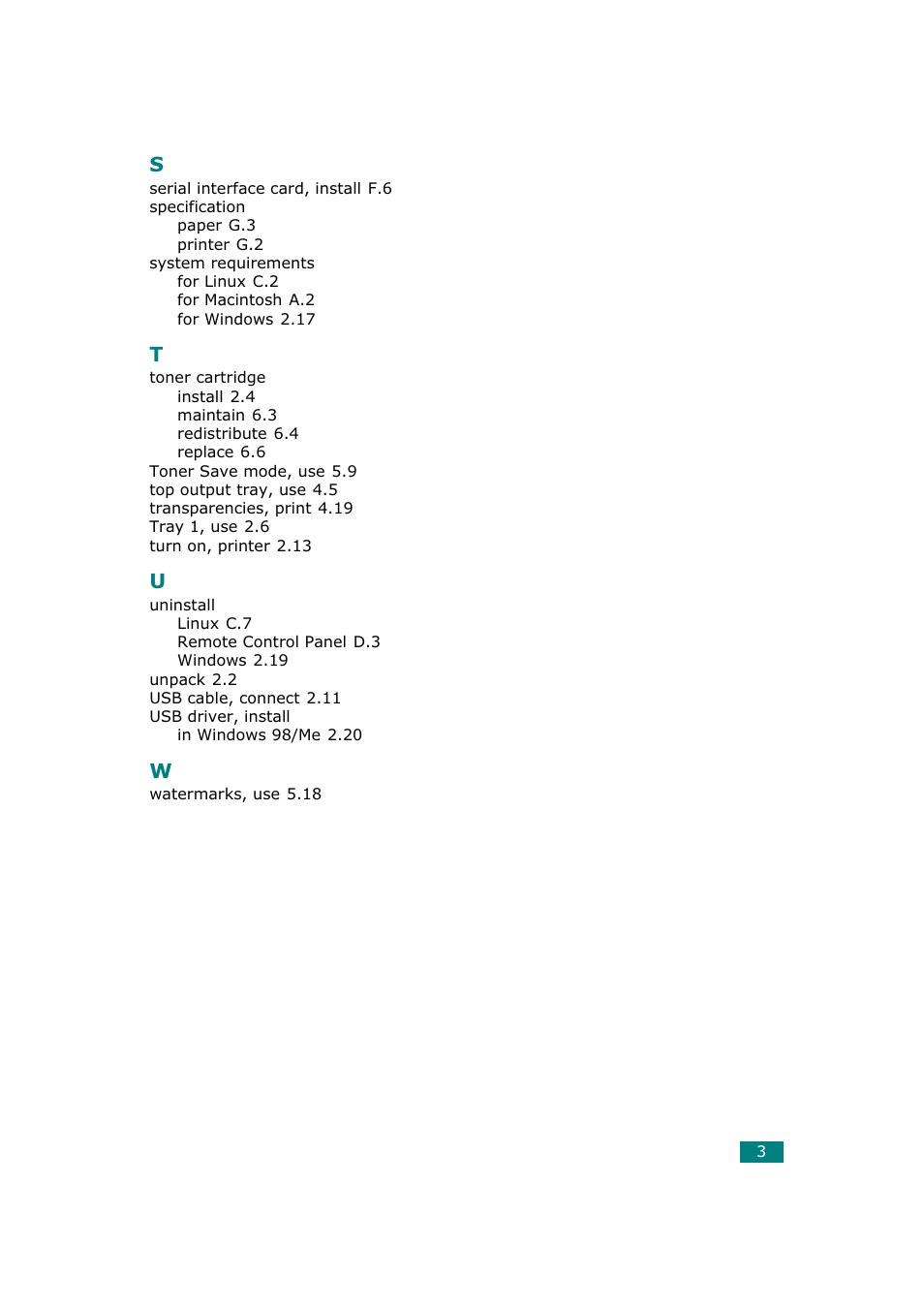 Tally Genicom Tally Mono Laser T9220 User Manual | Page 230 / 231