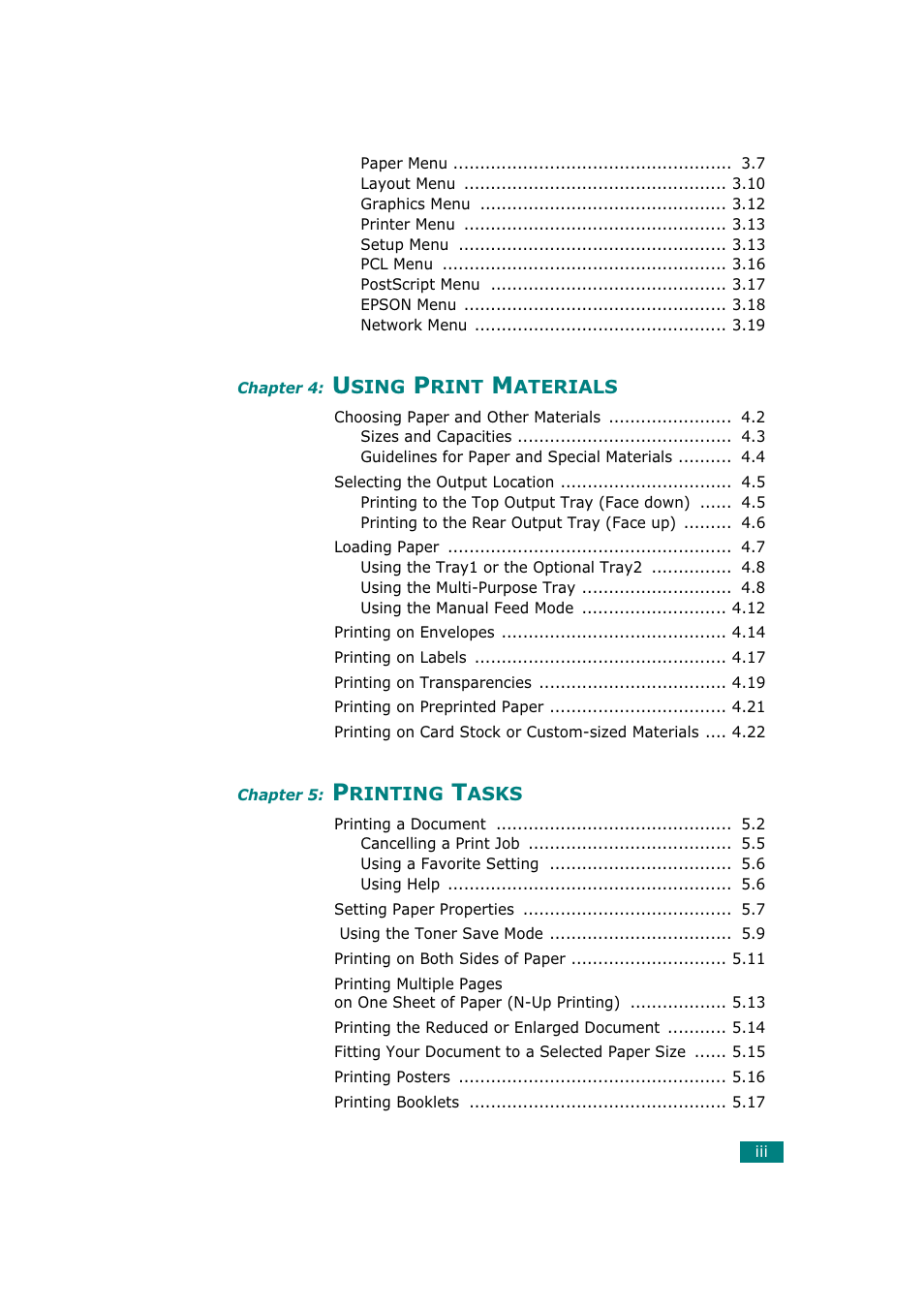 Tally Genicom Tally Mono Laser T9220 User Manual | Page 4 / 231