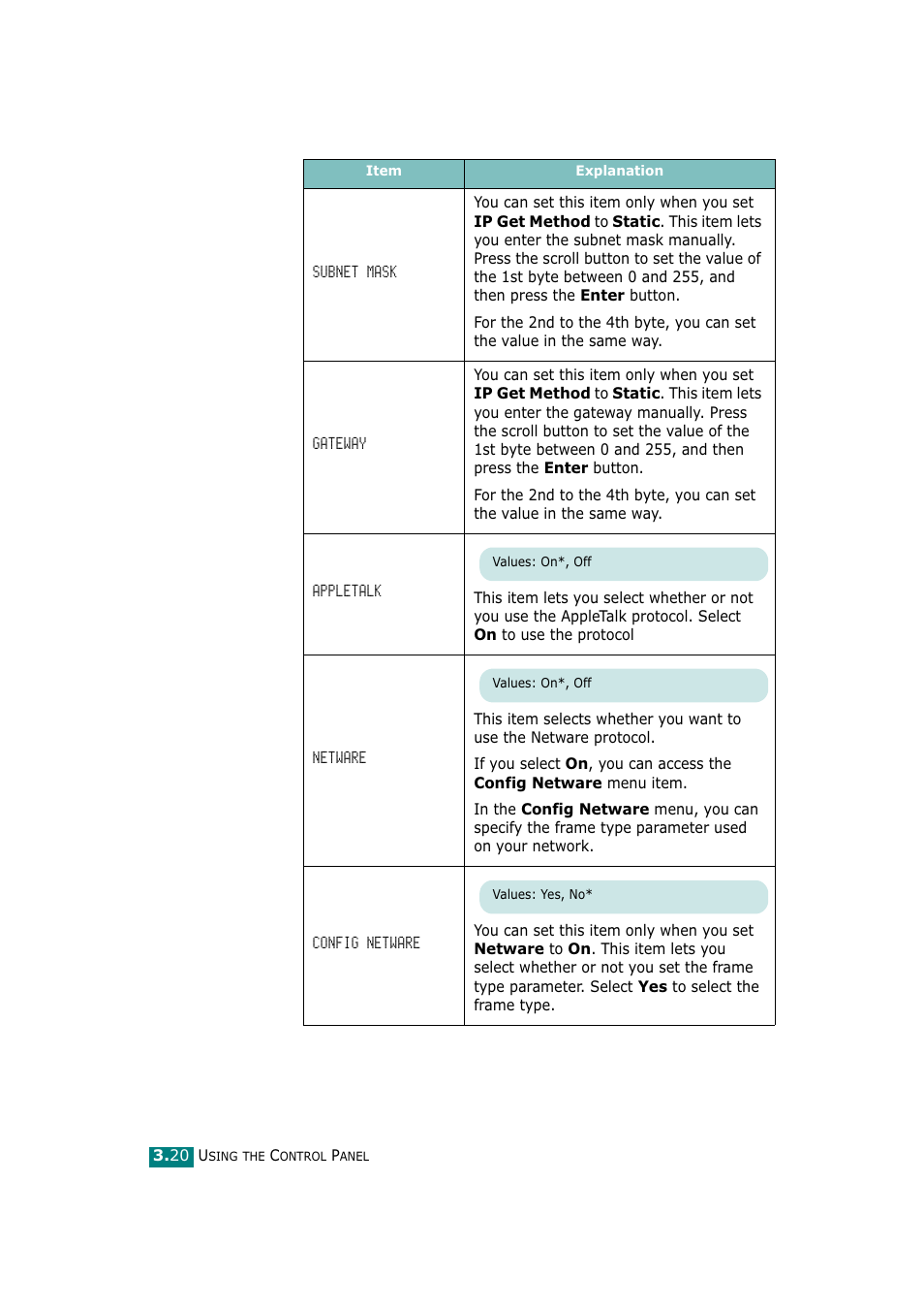 Tally Genicom Tally Mono Laser T9220 User Manual | Page 61 / 231