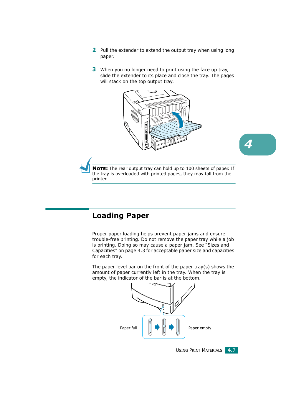 Loading paper | Tally Genicom Tally Mono Laser T9220 User Manual | Page 70 / 231