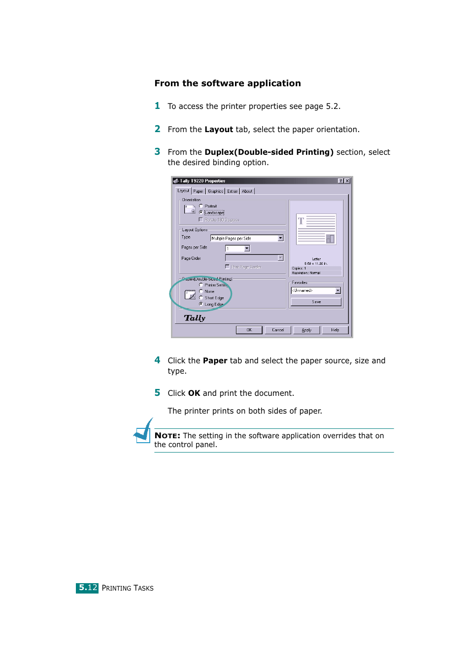Tally Genicom Tally Mono Laser T9220 User Manual | Page 99 / 231