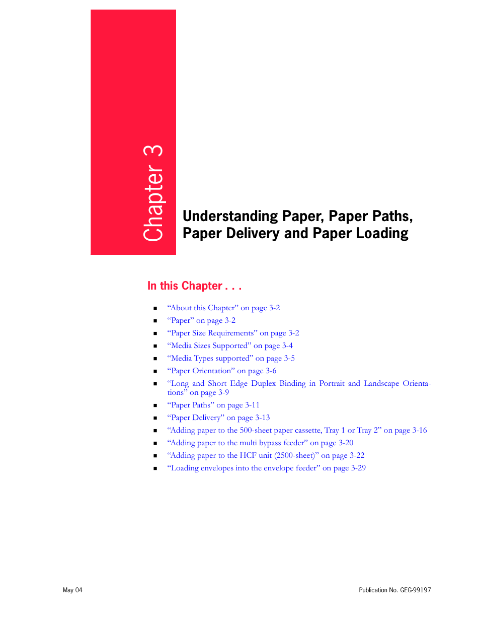 Chapter 3 | Tally Genicom mL450 User Manual | Page 53 / 232