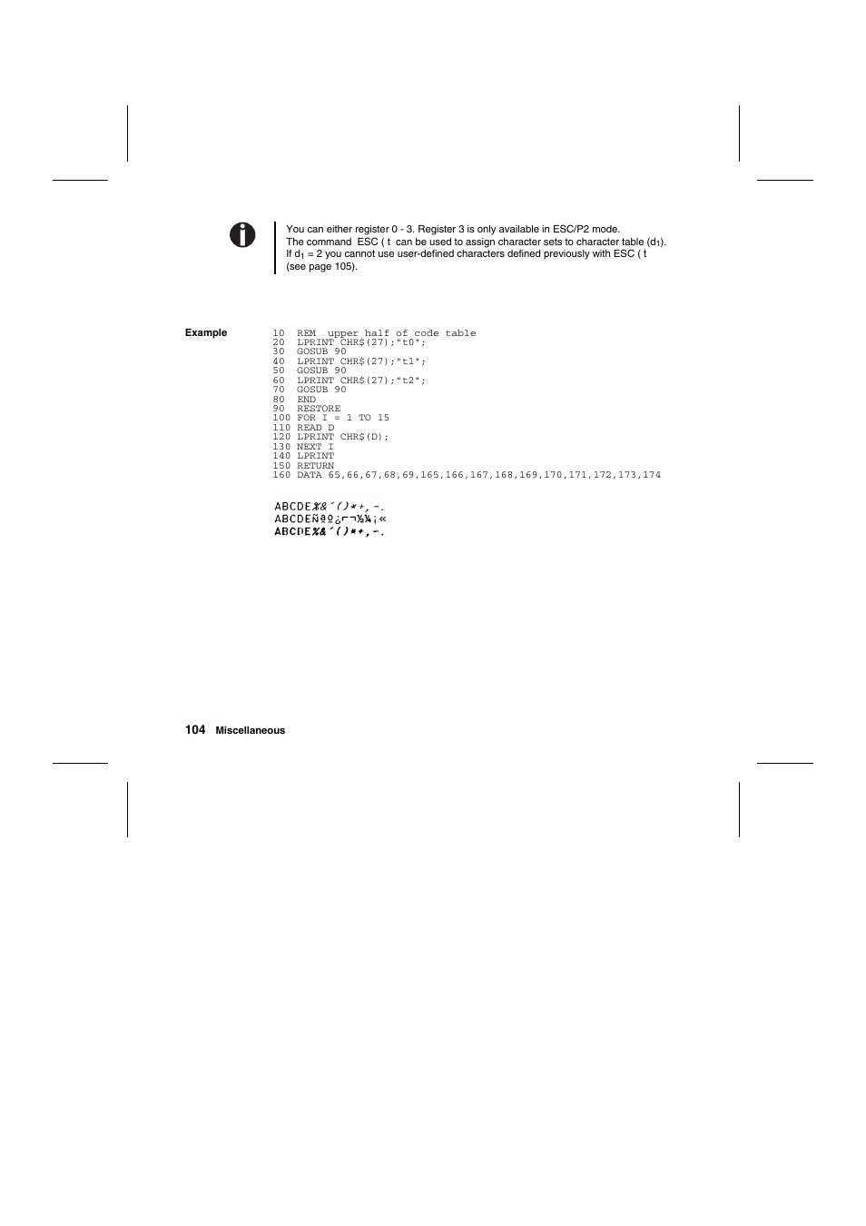 Tally Genicom Matrix Printer User Manual | Page 187 / 409