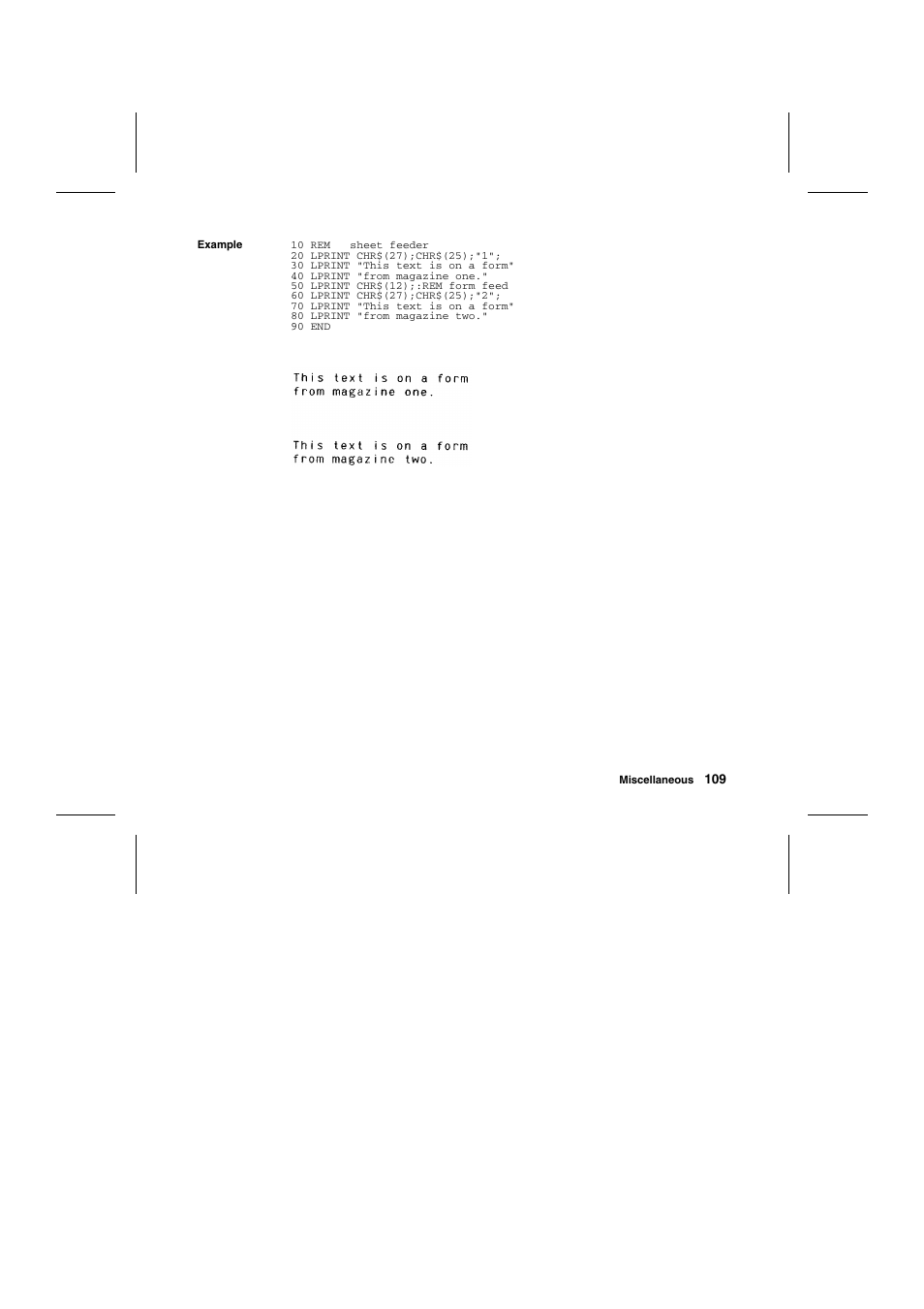 Tally Genicom Matrix Printer User Manual | Page 192 / 409