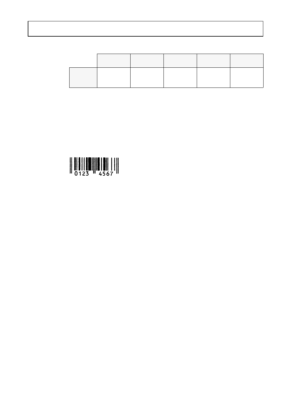 Code ean 8 with hri type h | Tally Genicom Matrix Printer User Manual | Page 376 / 409