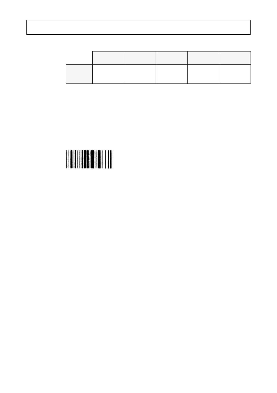 Code ean 8 without hri type i | Tally Genicom Matrix Printer User Manual | Page 377 / 409