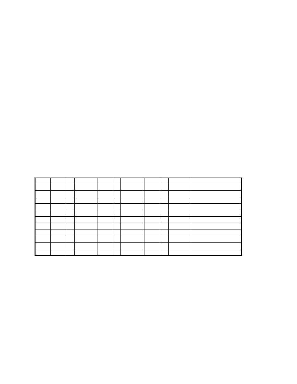 Calculating the checksum for code 3 of 9, Code 3 of 9 character table | Tally Genicom Matrix Printer User Manual | Page 62 / 409