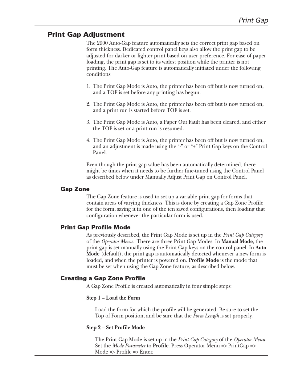 Tally Genicom 2900 User Manual | Page 25 / 84