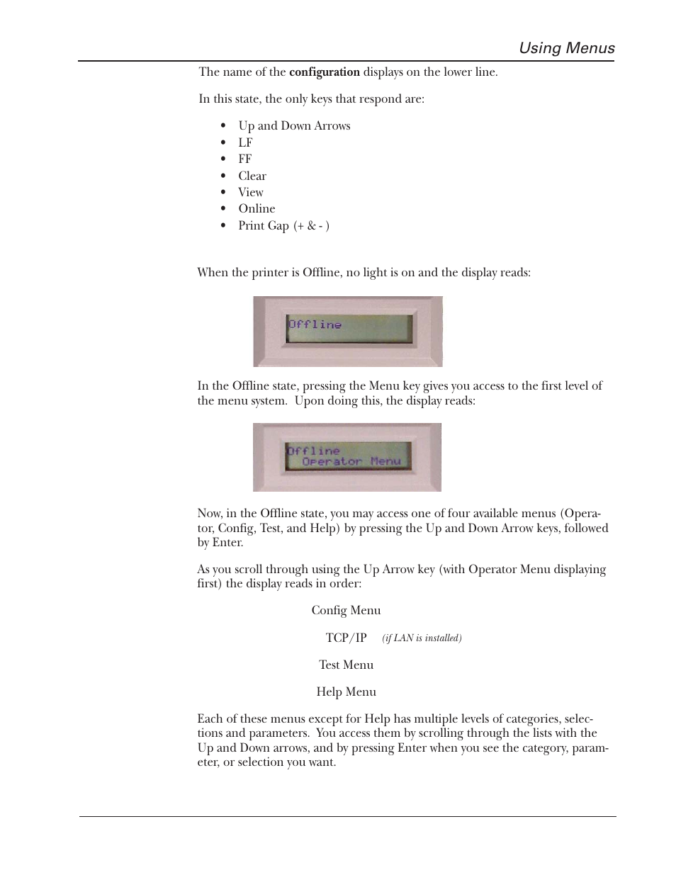 Tally Genicom 2900 User Manual | Page 37 / 84