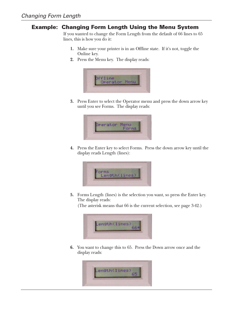 Tally Genicom 2900 User Manual | Page 38 / 84
