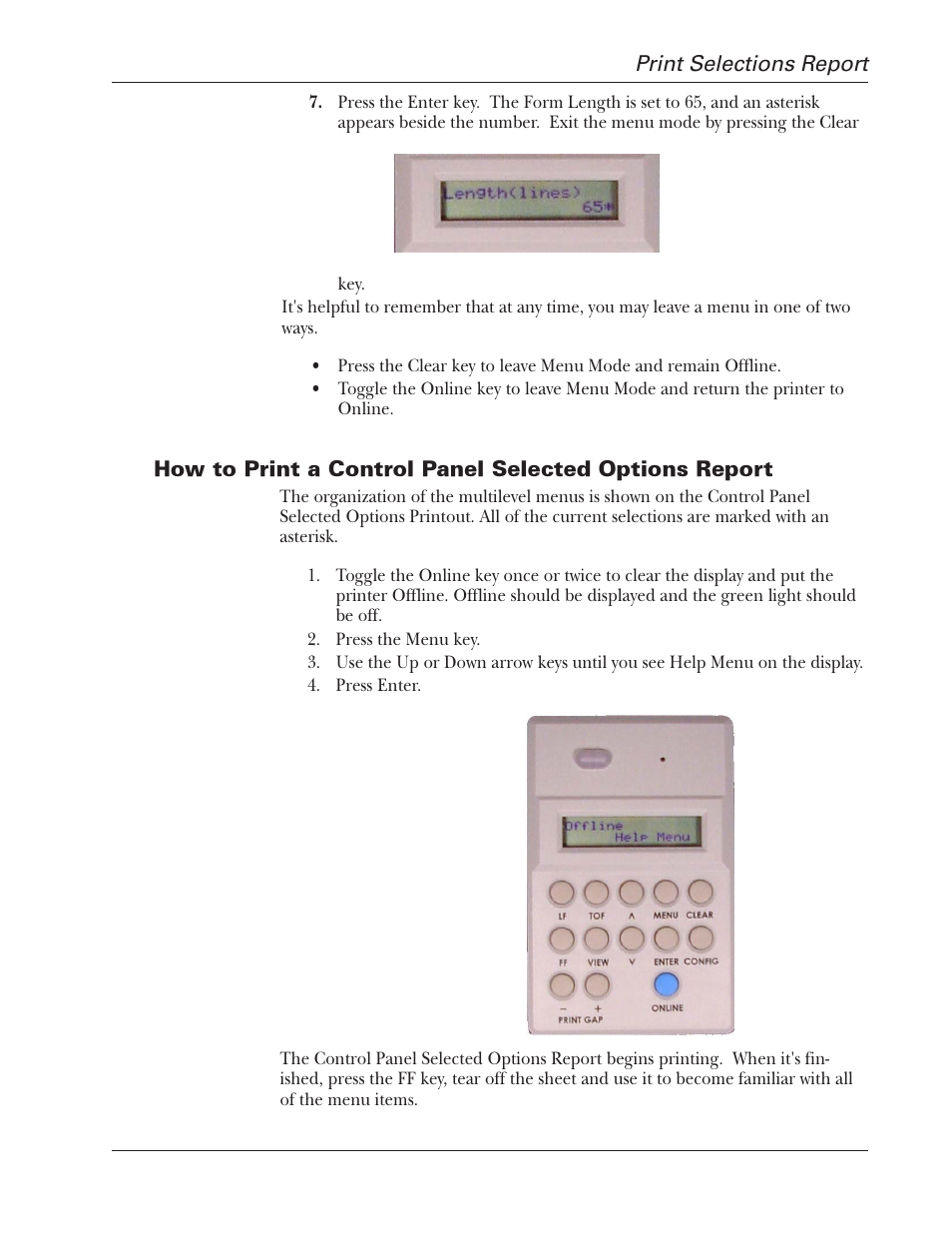 Tally Genicom 2900 User Manual | Page 39 / 84