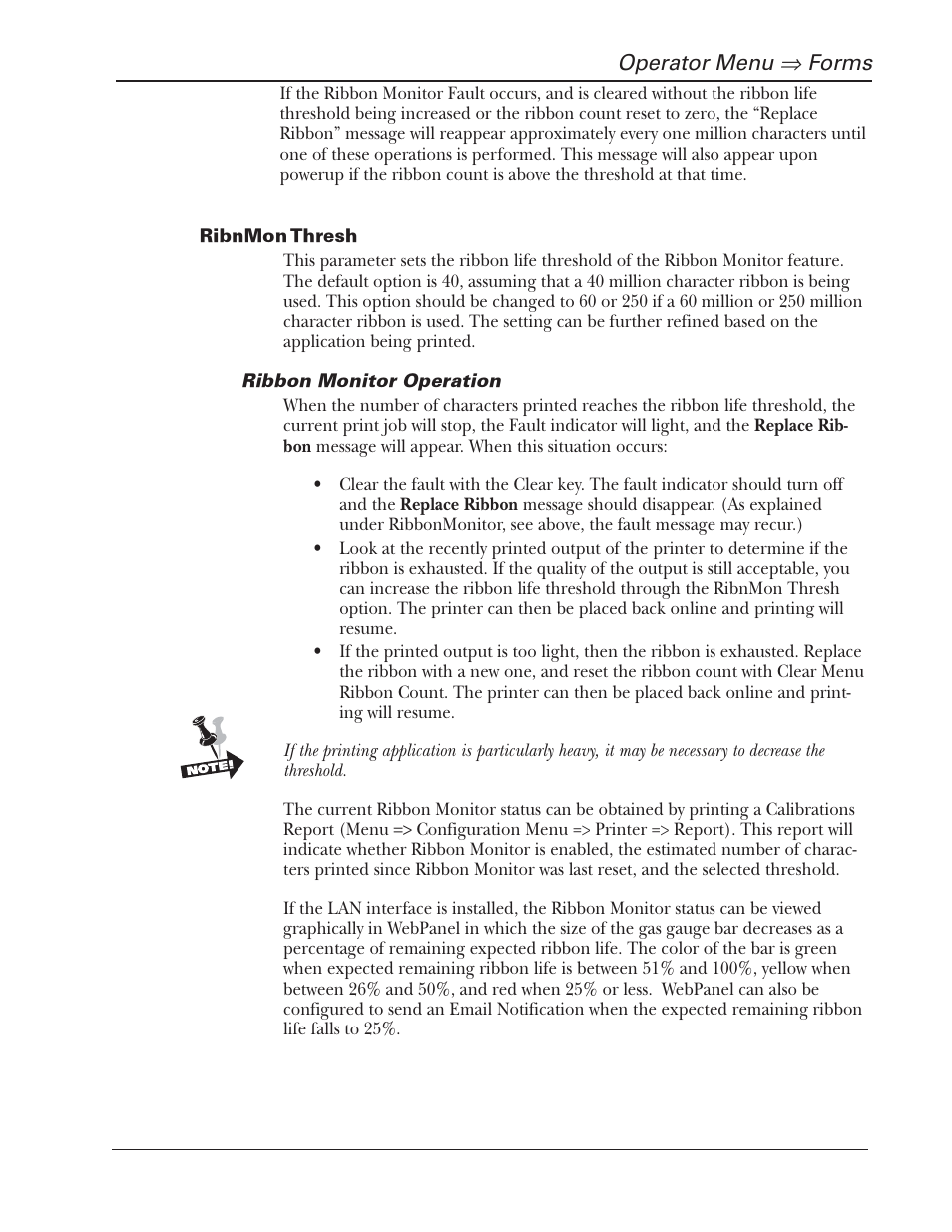 Tally Genicom 2900 User Manual | Page 47 / 84