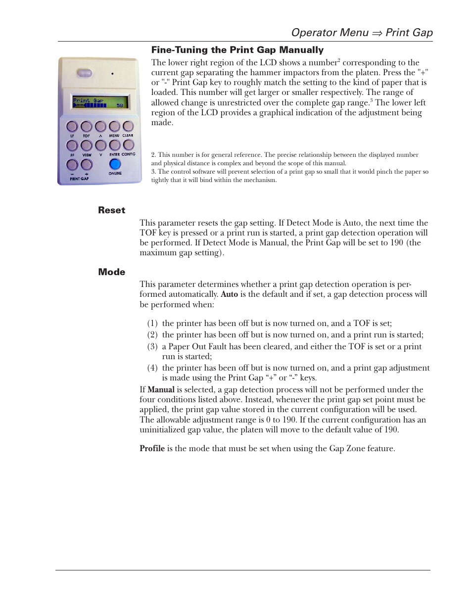 Tally Genicom 2900 User Manual | Page 49 / 84