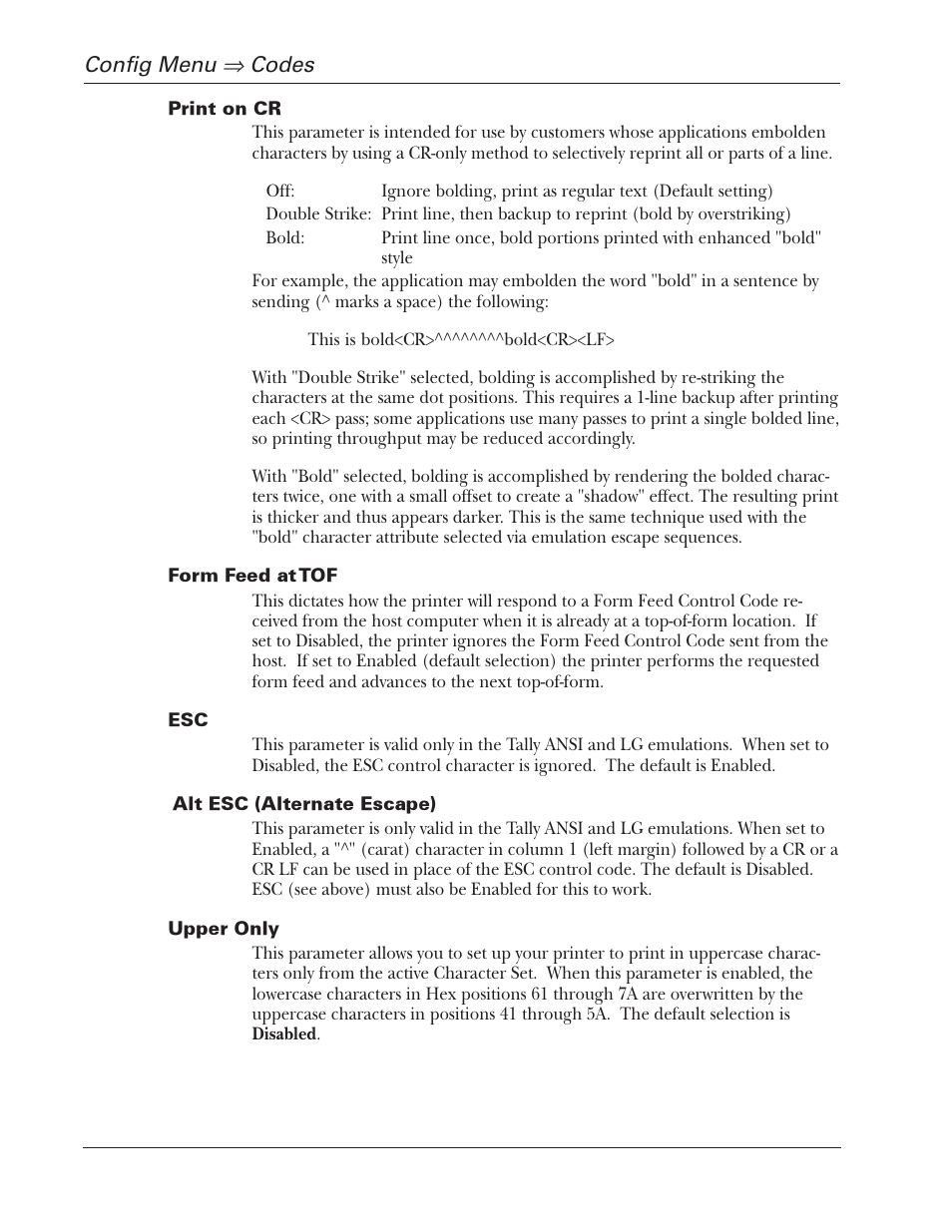 Tally Genicom 2900 User Manual | Page 56 / 84
