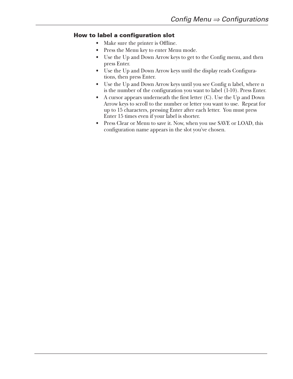 Tally Genicom 2900 User Manual | Page 59 / 84