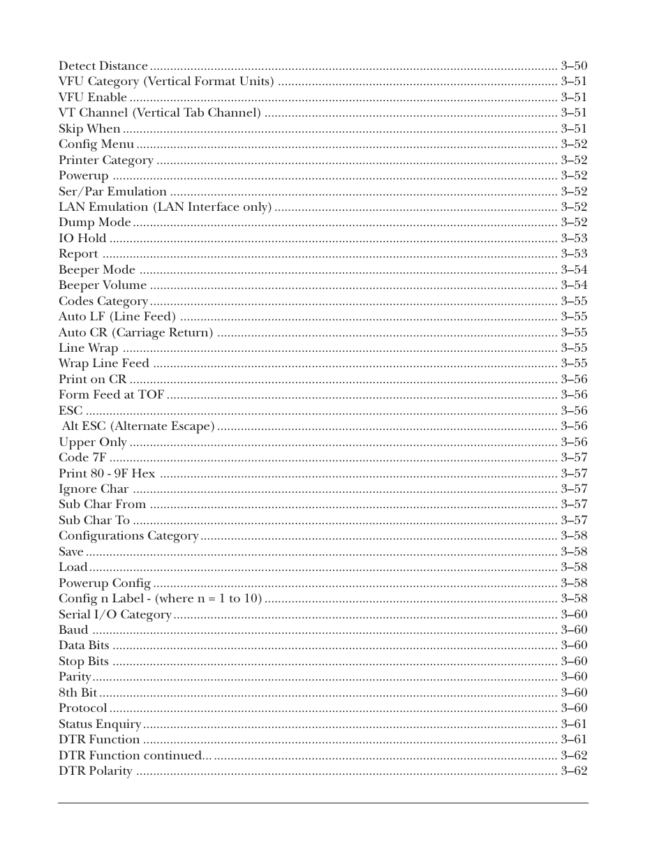 Tally Genicom 2900 User Manual | Page 6 / 84