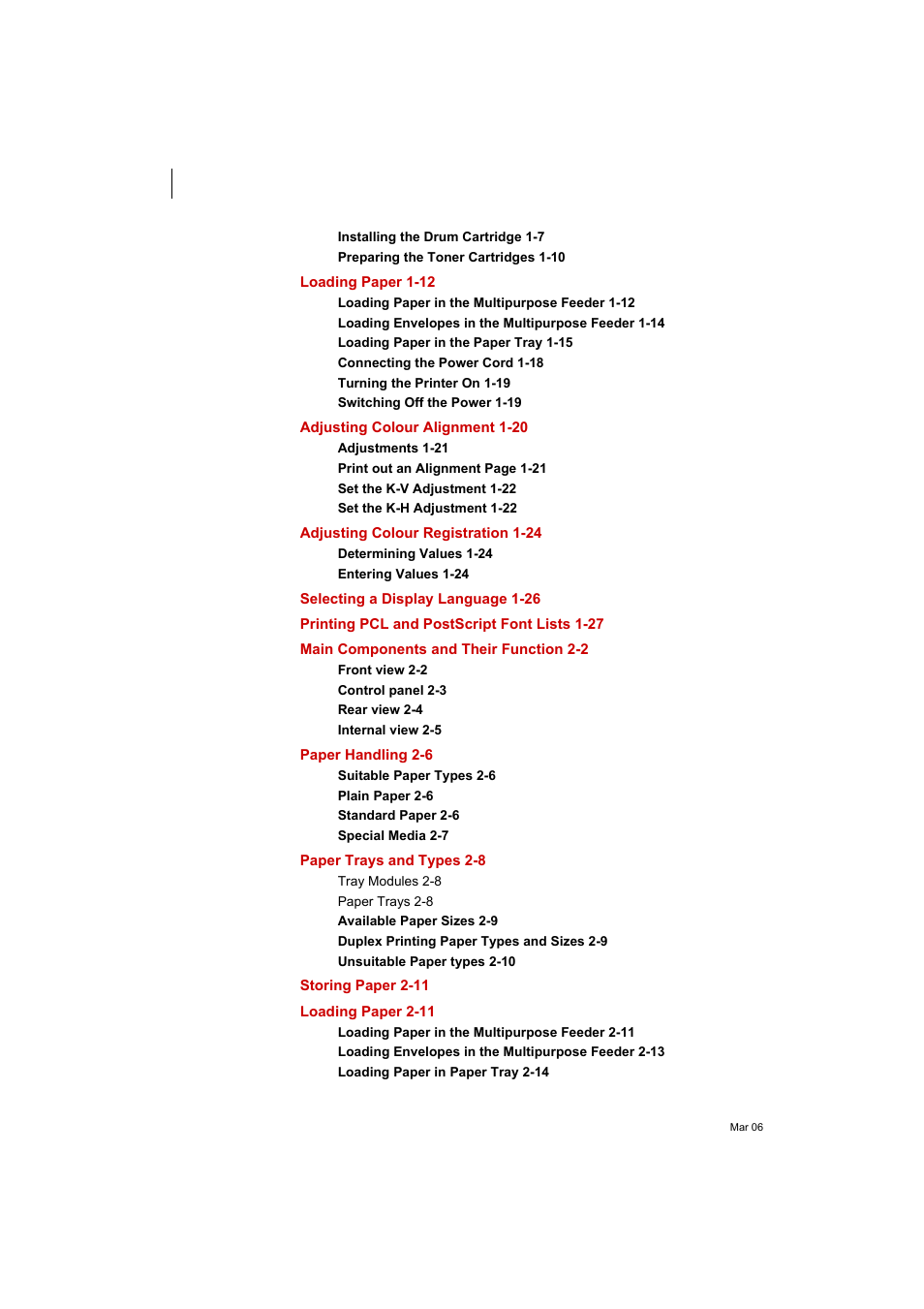 Tally Genicom Intelliprint 8026DN User Manual | Page 10 / 260