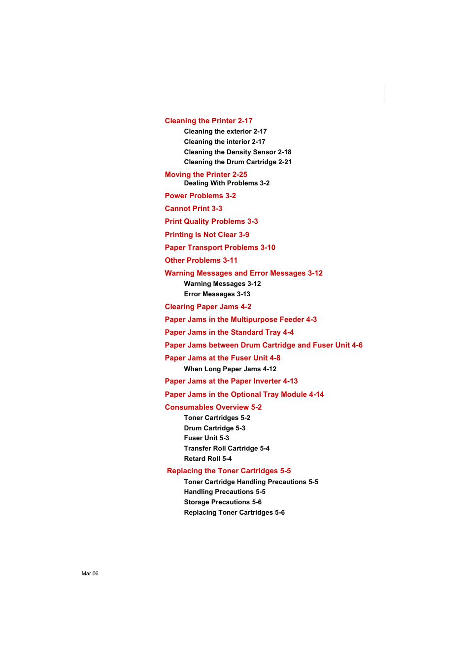 Tally Genicom Intelliprint 8026DN User Manual | Page 11 / 260